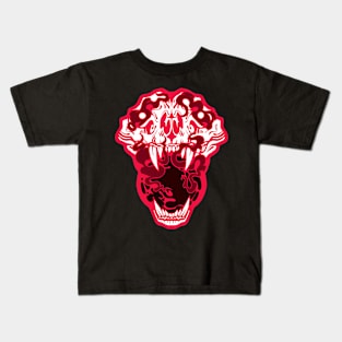 Magic Maw – (Red) Kids T-Shirt